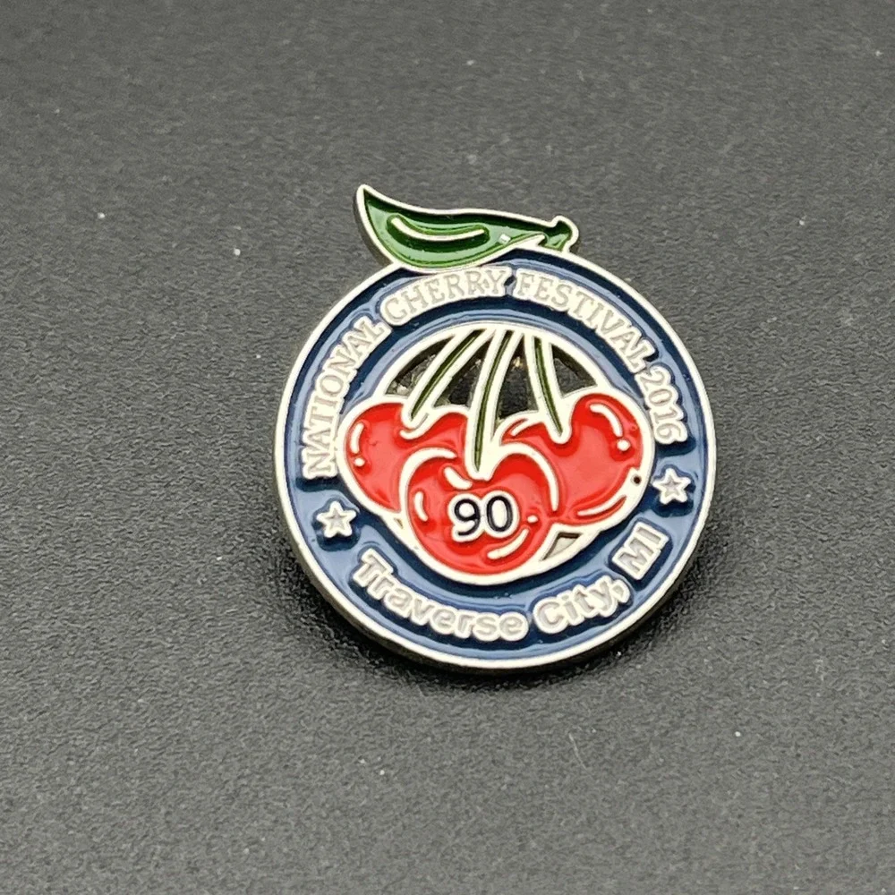2016‎ National Cherry Festival Traverse City Michigan Lapel Hat Pin